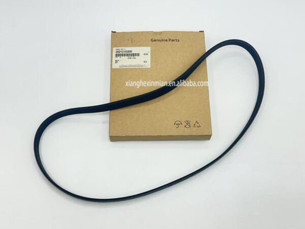 Hyundai and Kia Auto Parts: High-quality Alternator Belt Part Number: 25212 03200/25212-03200