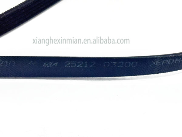 Hyundai and Kia Auto Parts: High-quality Alternator Belt Part Number: 25212 03200/25212-03200 - Image 6