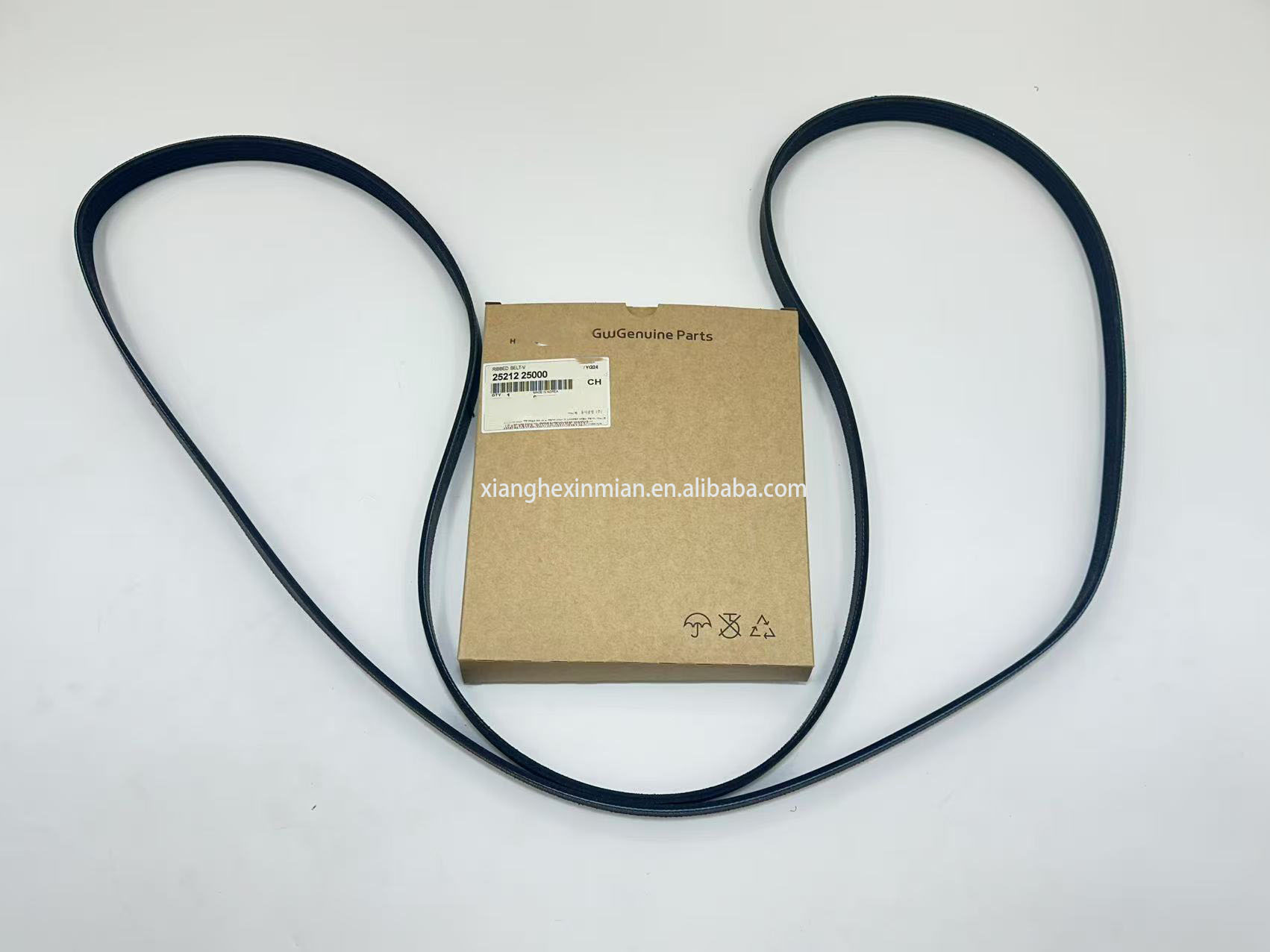 Hyundai and Kia Auto Parts: High-quality Alternator Belt Part Number: 25212 25000/25212-25000