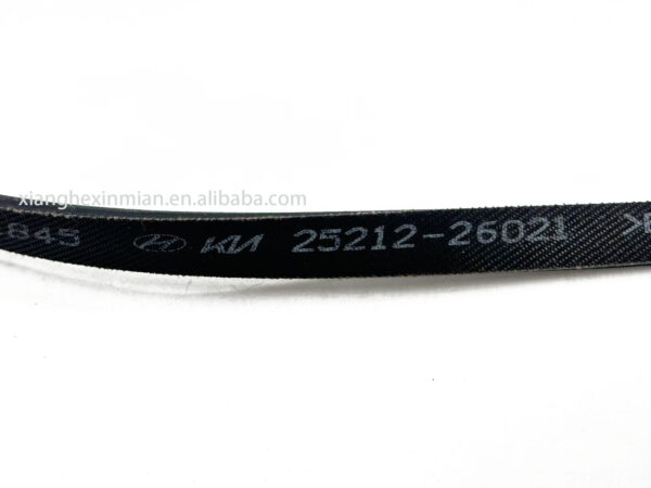 Hyundai and Kia Auto Parts: High-quality Alternator Belt Part Number: 25212 26021/25212-26021 - Image 5
