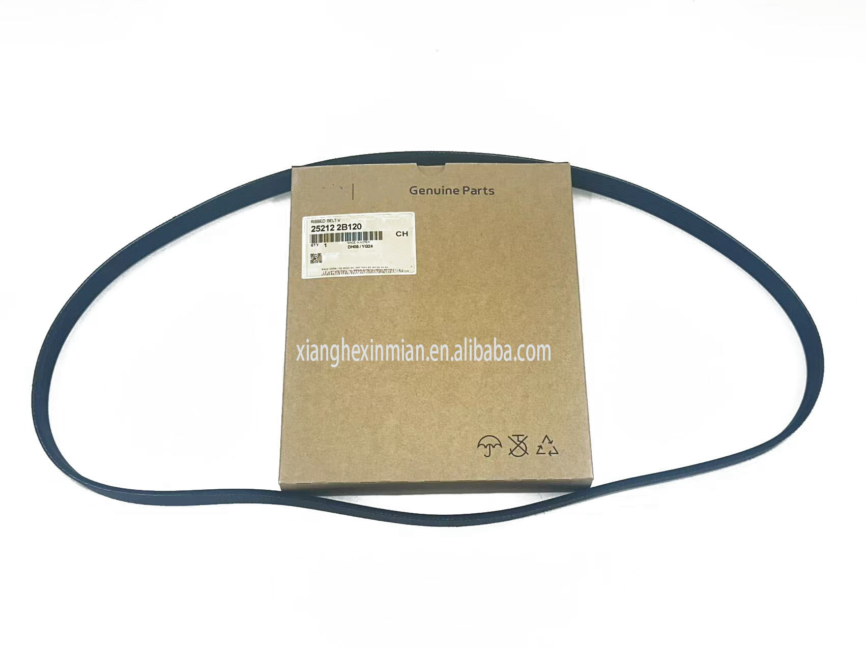 Hyundai and Kia Auto Parts: High-quality Alternator Belt Part Number: 25212 2B120/25212-2B120