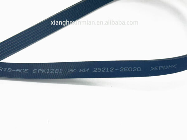 Hyundai and Kia Auto Parts: High-quality Alternator Belt Part Number: 25212 2E020/25212-2E020 - Image 4
