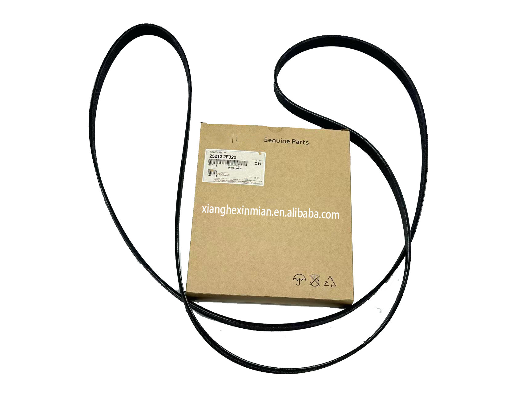 Hyundai and Kia Auto Parts: High-quality Alternator Belt Part Number: 25212 2F320/25212-2F320
