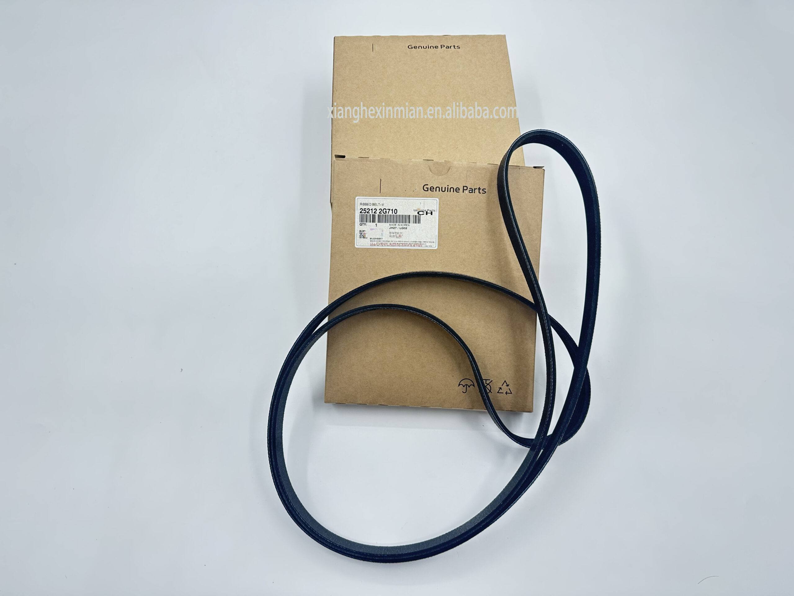 Hyundai and Kia auto parts: Generator belts Part numbers: 25212 2G710 / 25212-2G710