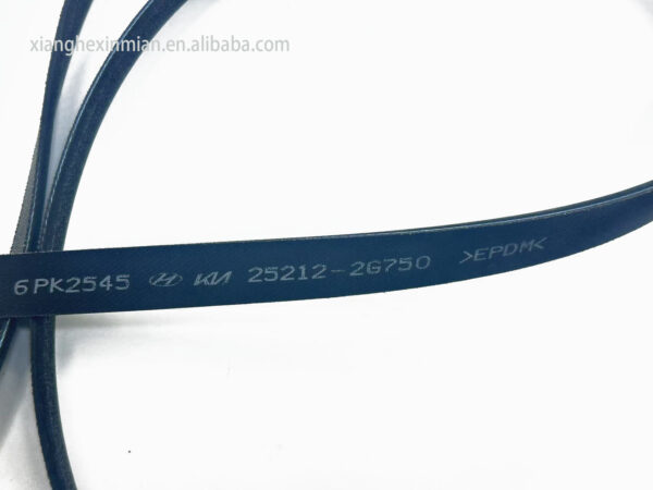 Hyundai and Kia Auto Parts: High-quality Alternator Belt Part Number: 25212 2G750/25212-2G750 - Image 4