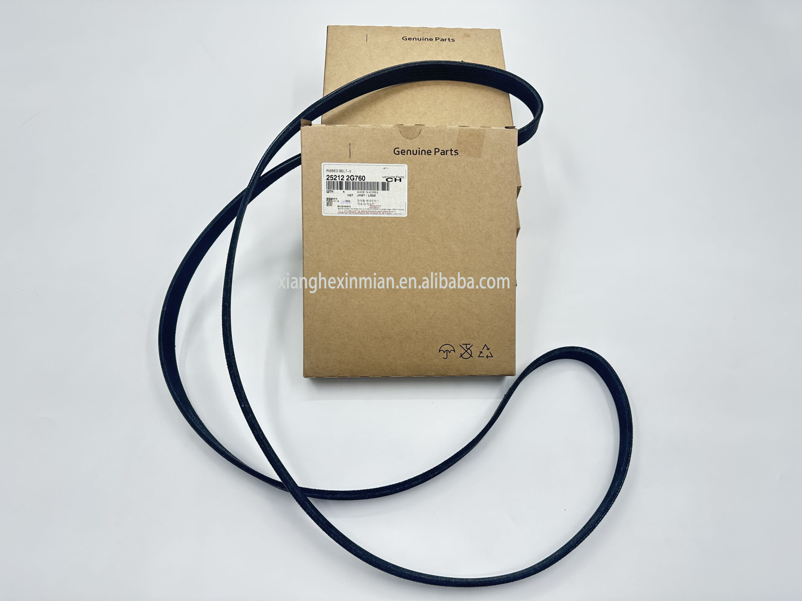 Hyundai and Kia auto parts: Generator belts Part numbers: 25212 2G760 / 25212-2G760