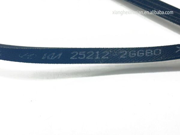 Hyundai and Kia Auto Parts: High-quality Alternator Belt Part Number: 25212 2GGB0/25212-2GGB0 - Image 3