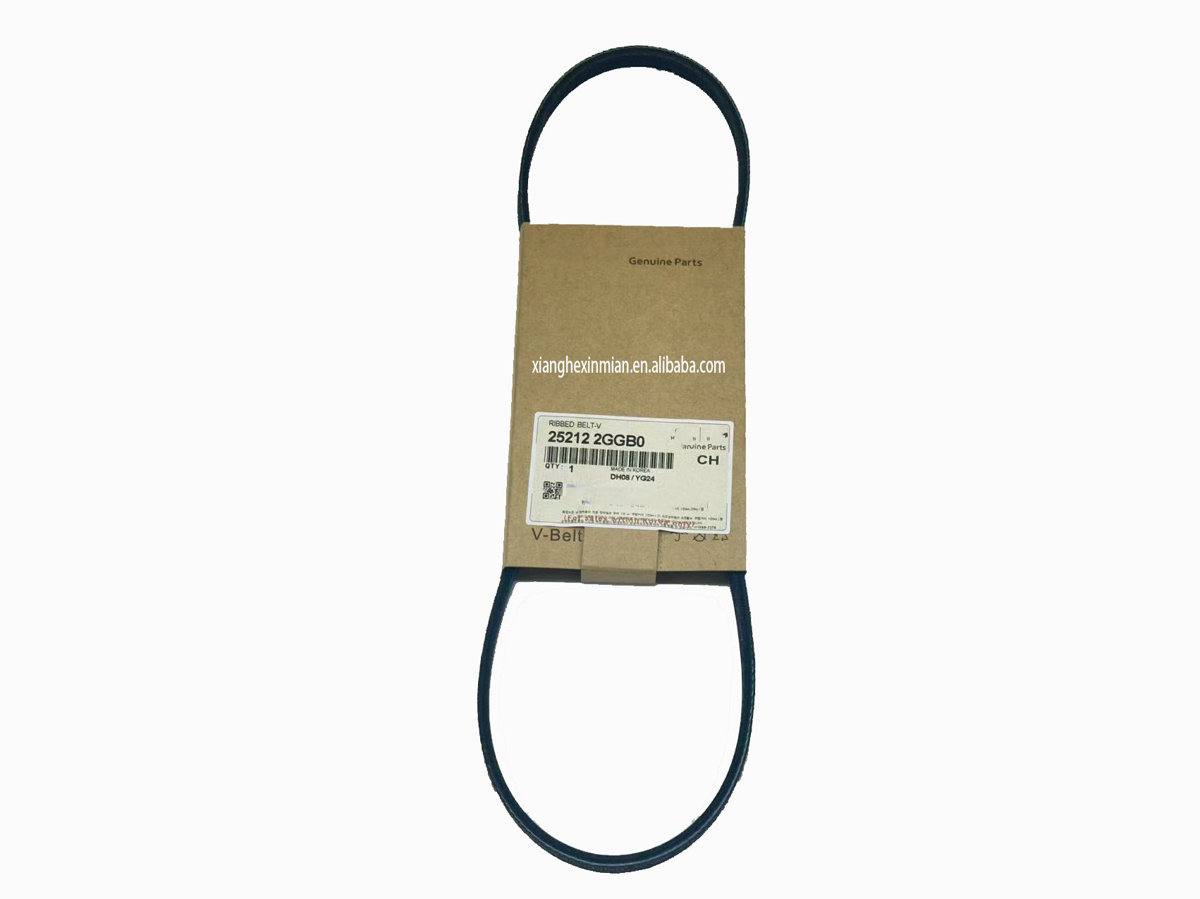 Hyundai and Kia Auto Parts: High-quality Alternator Belt Part Number: 25212 2GGB0/25212-2GGB0