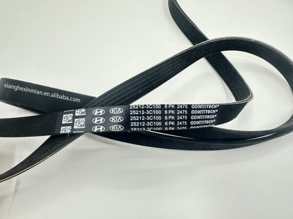 Hyundai and Kia auto parts: Generator belts Part numbers: 25212 3C100 / 25212-3C100 - Image 5