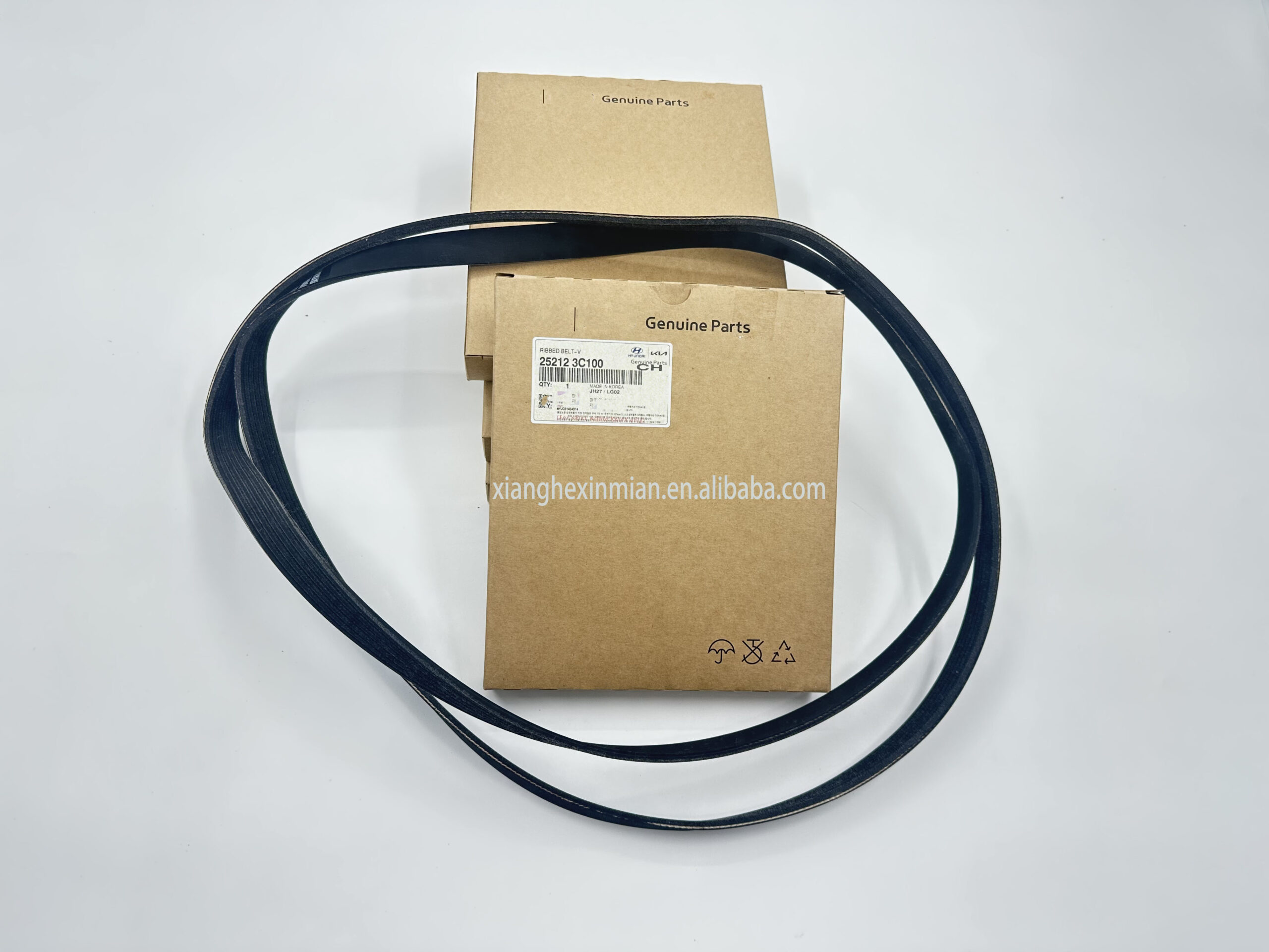 Hyundai and Kia auto parts: Generator belts Part numbers: 25212 3C100 / 25212-3C100