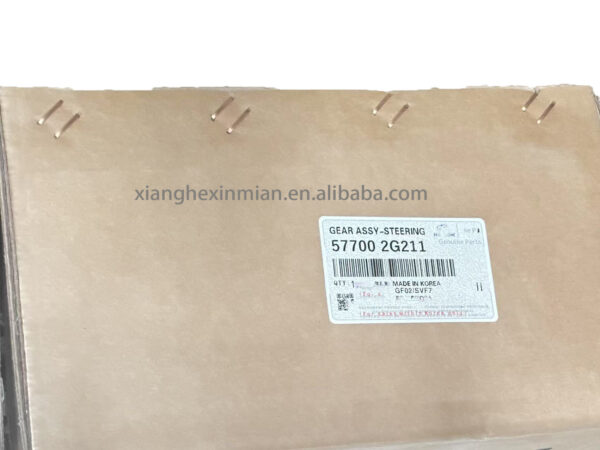Hyundai and Kia auto parts: High-quality Korean car power steering rack OEM parts number: 57700 2G211/57700-2G211 - Image 2