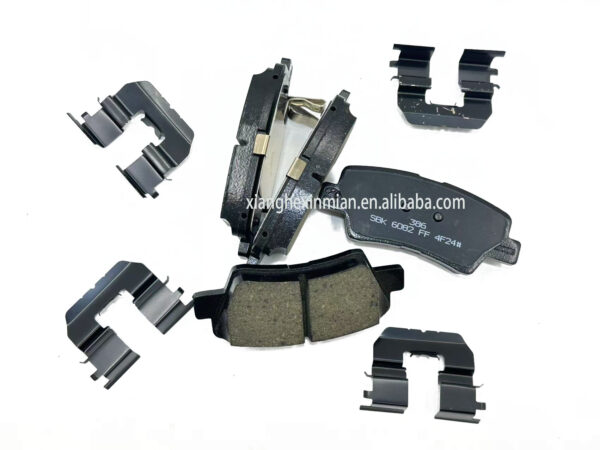 Hyundai and Kia Auto Parts:High-Quality Korean-Style Rear Disc Brake Pad Kits OEM Part Number: 58302 1RA30/58302-1RA30 - Image 5