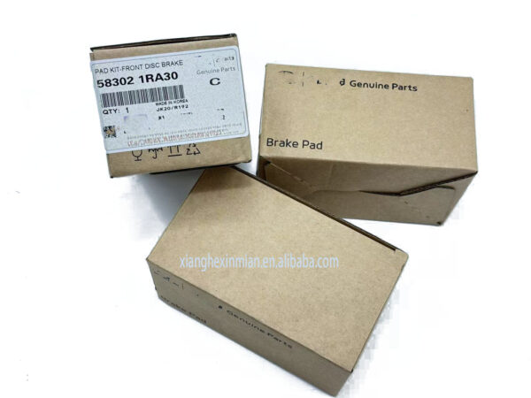 Hyundai and Kia Auto Parts:High-Quality Korean-Style Rear Disc Brake Pad Kits OEM Part Number: 58302 1RA30/58302-1RA30 - Image 2