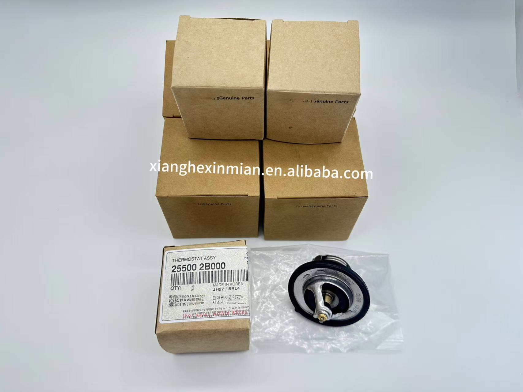 Thermostats for Hyundai and Kia auto parts Part Number: 25500 2B000 / 25500-2B000